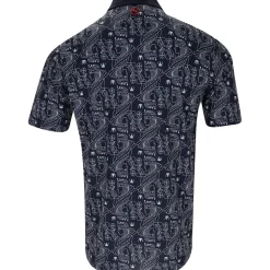 Puma PIQUE Royal Shirt Polo Short Sleeve Golf Apparel