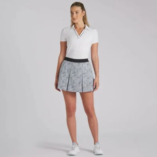 Puma Pleated MicroDot Skort Regular Golf Apparel