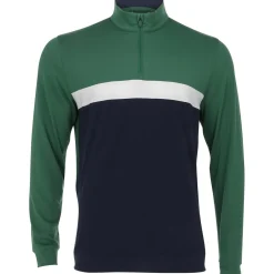 Puma Pure ColorBlock 1/4 Zip Outerwear Pullover Golf Apparel