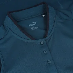 Puma Range Sleeveless Pique Shirt Polo Short Sleeve Golf Apparel
