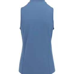 Puma Range Sleeveless Pique Shirt Polo Short Sleeve Golf Apparel