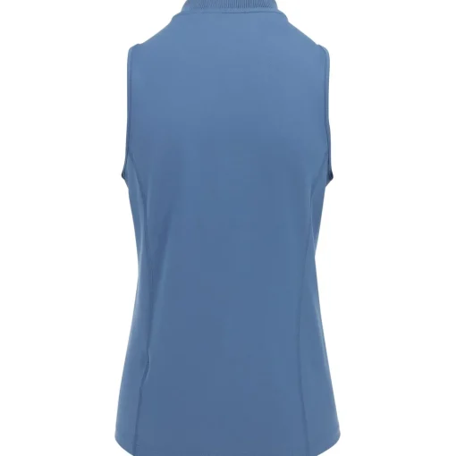 Puma Range Sleeveless Pique Shirt Polo Short Sleeve Golf Apparel
