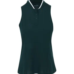 Puma Range Sleeveless Pique Shirt Polo Short Sleeve Golf Apparel