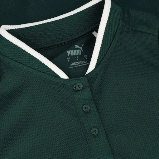 Puma Range Sleeveless Pique Shirt Polo Short Sleeve Golf Apparel