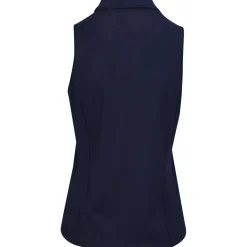 Puma Range Sleeveless Pique Shirt Polo Short Sleeve Golf Apparel