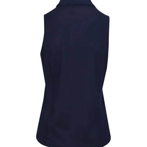 Puma Range Sleeveless Pique Shirt Polo Short Sleeve Golf Apparel