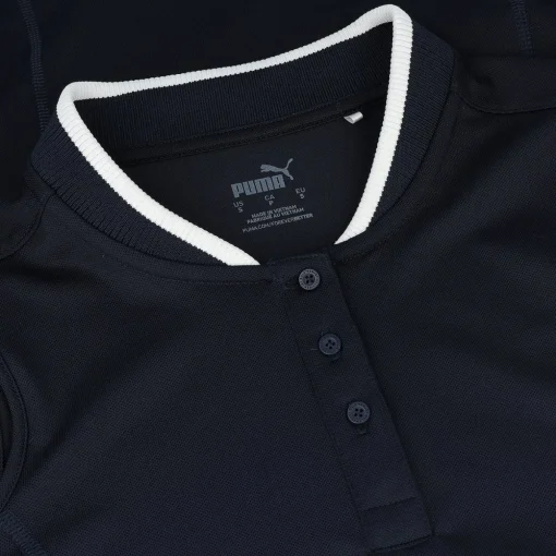 Puma Range Sleeveless Pique Shirt Polo Short Sleeve Golf Apparel