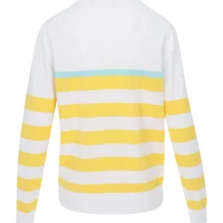 Puma Resort Stripe Sweater Crew Golf Apparel