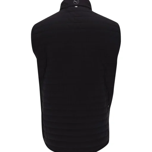 Puma Scotia Quilted Outerwear Vest Golf Apparel