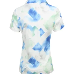 Puma Soft Geo Shirt Polo Short Sleeve Golf Apparel