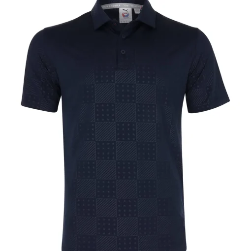 Puma Volition Star Shirt Polo Short Sleeve Golf Apparel