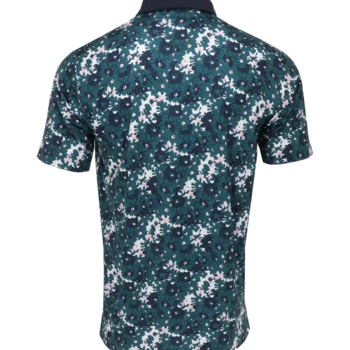 Puma X AP Floral Shirt Polo Short Sleeve Golf Apparel