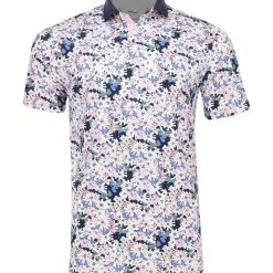 Puma X AP Floral Shirt Polo Short Sleeve Golf Apparel