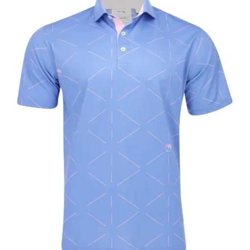 Puma X AP Geo Shirt Polo Short Sleeve Golf Apparel