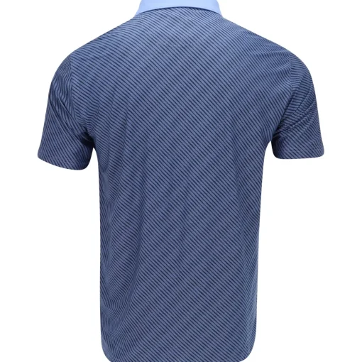 Puma X AP Jacquard Stripe Shirt Polo Short Sleeve Golf Apparel