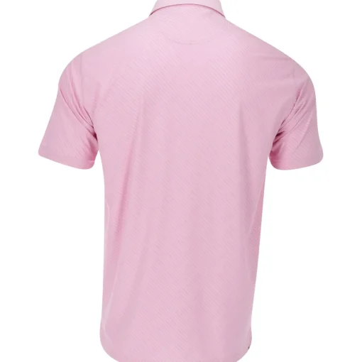 Puma X AP Jacquard Stripe Shirt Polo Short Sleeve Golf Apparel