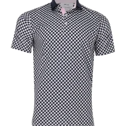 Puma X AP Mattr Checkered Shirt Polo Short Sleeve Golf Apparel