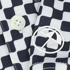 Puma X AP Mattr Checkered Shirt Polo Short Sleeve Golf Apparel