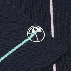 Puma X AP Rugby Stripe Shirt Polo Short Sleeve Golf Apparel