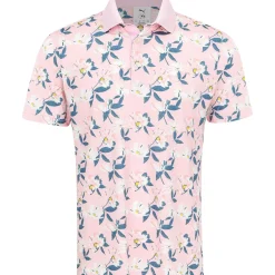 Puma X AP Spring Florals Shirt Polo Short Sleeve Golf Apparel