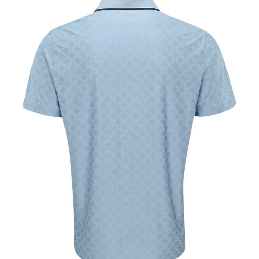 Puma X AP Tipped Jacquard Shirt Polo Short Sleeve Golf Apparel