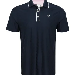 Puma X AP Tipped Jacquard Shirt Polo Short Sleeve Golf Apparel