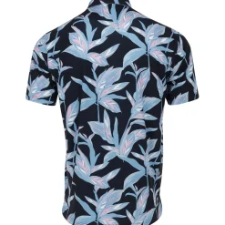 Puma X PTC Floral Shirt Polo Short Sleeve Golf Apparel