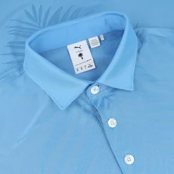 Puma X PTC Jacquard Shirt Polo Short Sleeve Golf Apparel