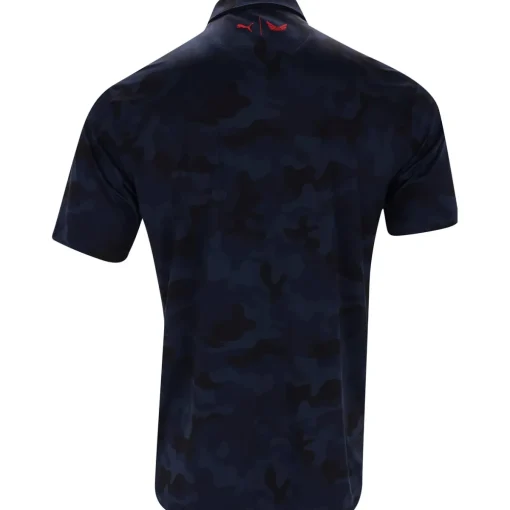 Puma X Volition Camo Shirt Polo Short Sleeve Golf Apparel
