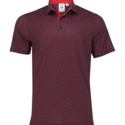 Puma X Volition Multi Flag Shirt Polo Short Sleeve Golf Apparel