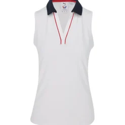 Puma X Volition Piped Sleeveless Shirt Polo Short Sleeve Golf Apparel