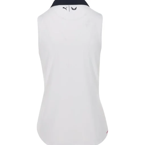Puma X Volition Piped Sleeveless Shirt Polo Short Sleeve Golf Apparel