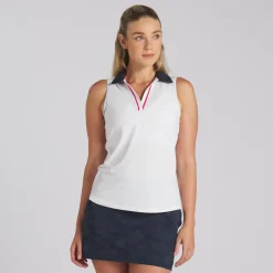 Puma X Volition Piped Sleeveless Shirt Polo Short Sleeve Golf Apparel