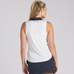 Puma X Volition Piped Sleeveless Shirt Polo Short Sleeve Golf Apparel