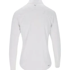 Puma YOU V Brr Solid 1/4 Zip Outerwear Pullover Golf Apparel