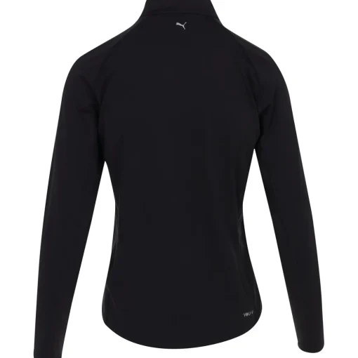 Puma YOU V Brr Solid 1/4 Zip Outerwear Pullover Golf Apparel