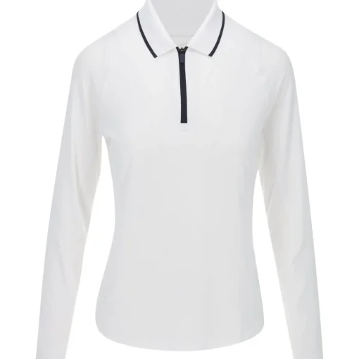 Puma You V Shirt Polo Long Sleeve Golf Apparel