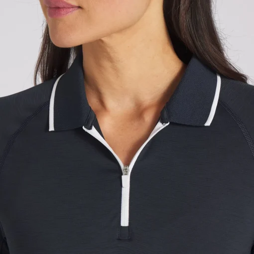 Puma You V Shirt Polo Long Sleeve Golf Apparel
