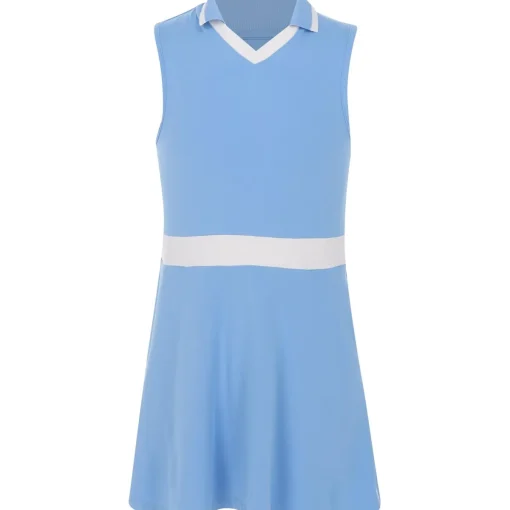 Puma Youth Girls Classic Golf Dress Polo Short Sleeve Golf Apparel