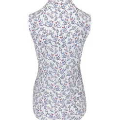 Puma Youth Girls Mattr Micro Floral Sleeveless Shirt Polo Short Sleeve Golf Apparel