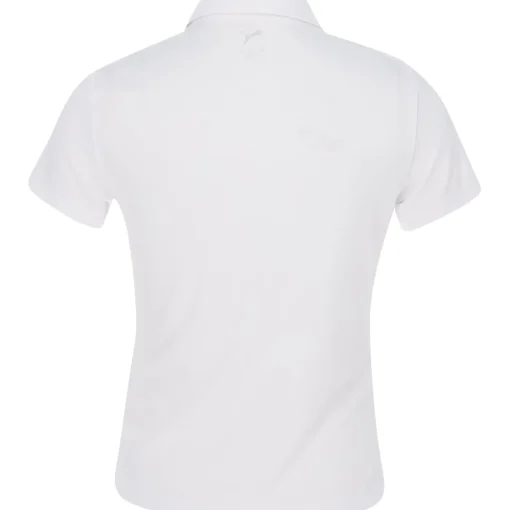 Puma Youth Girls Pure Shirt Polo Short Sleeve Golf Apparel