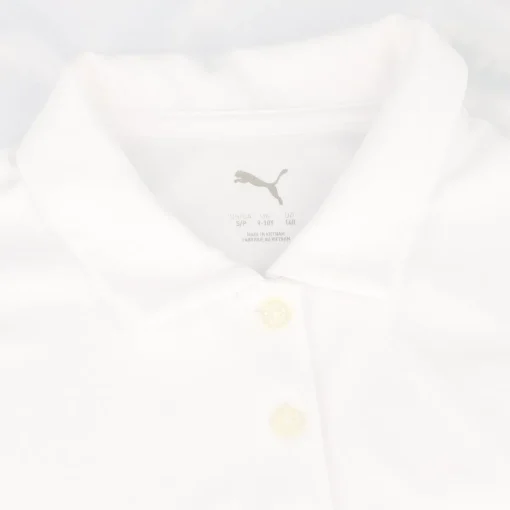 Puma Youth Girls Pure Shirt Polo Short Sleeve Golf Apparel