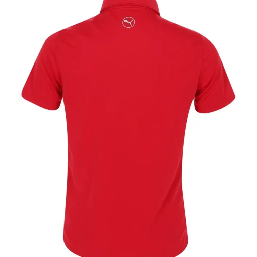 Puma Youth PURE 2.0 Shirt Polo Short Sleeve Golf Apparel
