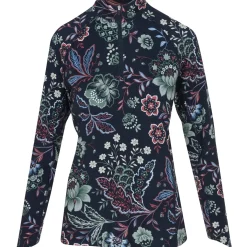 Puma YouV Puma x Liberty 1/4 Zip Outerwear Pullover Golf Apparel