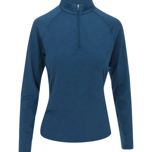 Puma YOU-V Solid 1/4 Zip Outerwear Pullover Golf Apparel