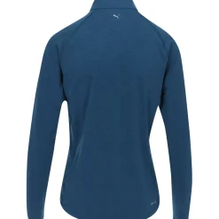 Puma YOU-V Solid 1/4 Zip Outerwear Pullover Golf Apparel