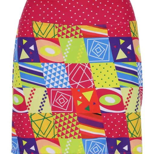 Skort Obsession Block Party Skort Regular Golf Apparel