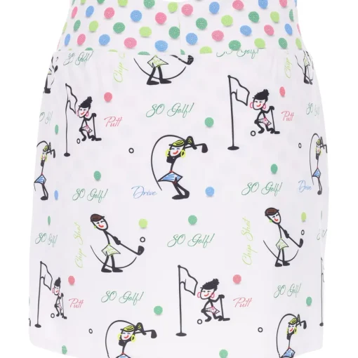 Skort Obsession Sofy Golfs Skort Regular Golf Apparel