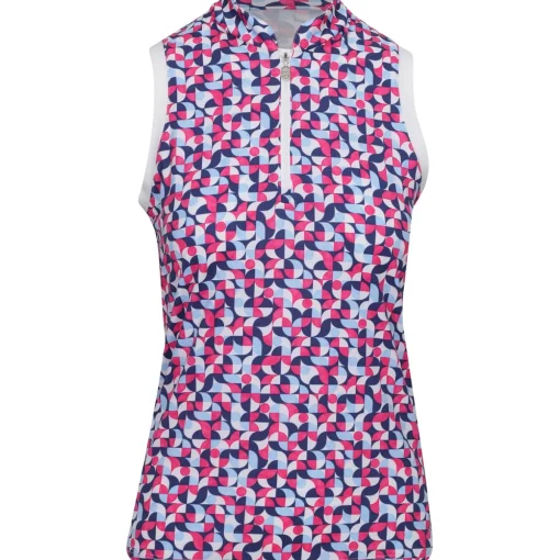 Sofibella Bella Primavera Shirt Polo Short Sleeve Golf Apparel