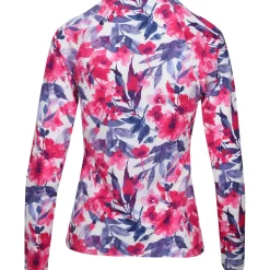 Sofibella Bella Primavera Raglan Shirt Polo Long Sleeve Golf Apparel